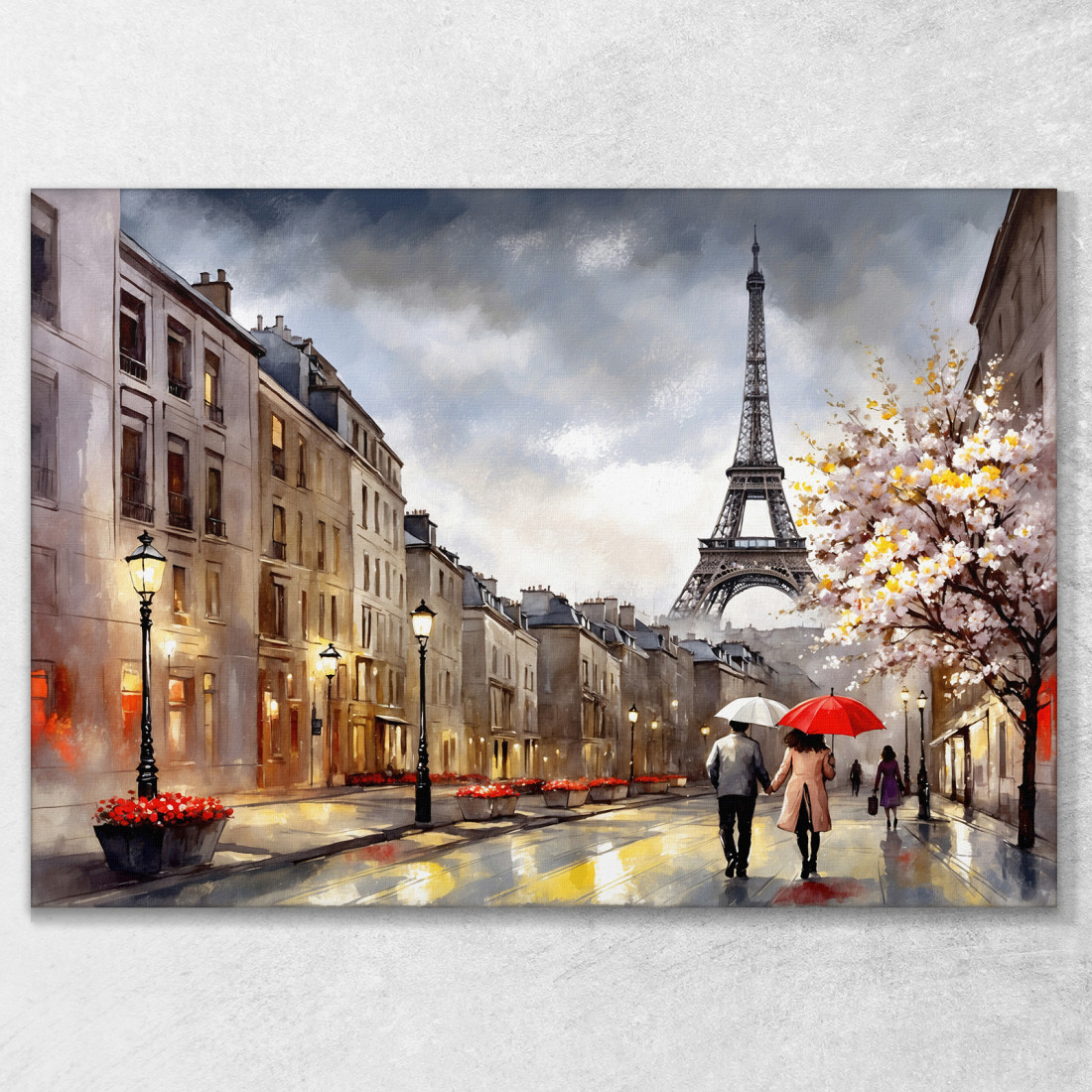 Quadro Moderno Palermo Città Teatro Politeama – Set 5 Pezzi 100x70 Cm Su Tela Canvas – Stampa HD Per Soggiorno E Ufficio
